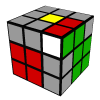 Cube diagram for F2L case 1