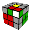 Cube diagram for F2L case 19