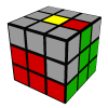Cube diagram for F2L case 25